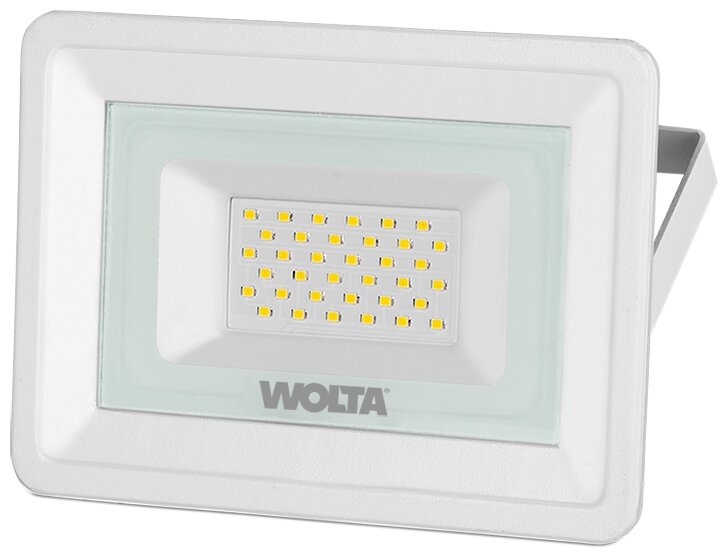 Прожектор LED SMD 30W 5700K IP65 белый Wolta