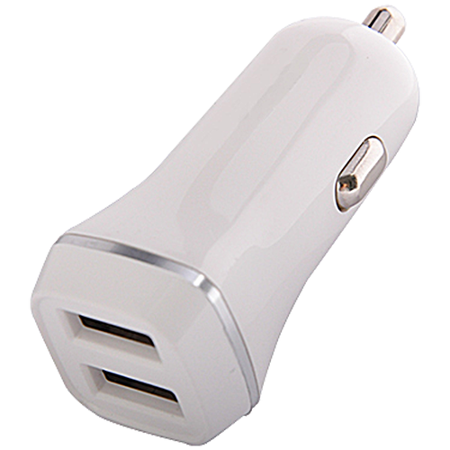 Универсальное зарядное устройство ZIPOWER USB DUAL PORT (1A/2.1A)CAR CHARGER WITH LED