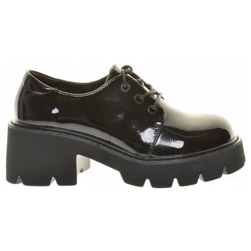 фото Туфли baden женские демисезонные, размер 37, цвет черный, артикул je013-011