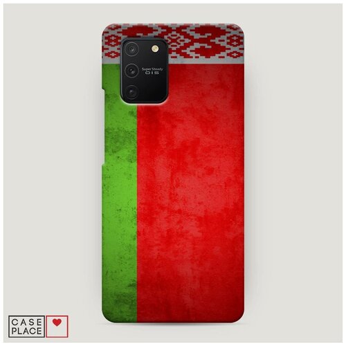 фото Чехол пластиковый samsung galaxy a91 флаг белоруссии 1 case place
