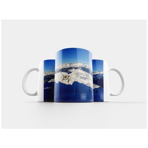 фото Кружка "гора, снег, зима" 320 мл lotsprints