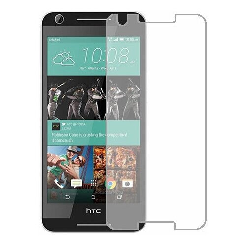 HTC Desire 625 защитный экран Гидрогель Прозрачный (Силикон) 1 штука