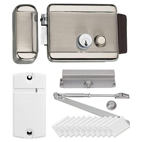 фото Комплект системы контроля доступа № 2 (электромеханический замок/ считыватель-контроллер/ доводчик/ питание) tantos
