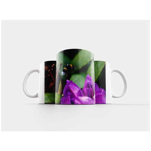 фото Кружка "шмель, насекомое, цвести" 320 мл lotsprints
