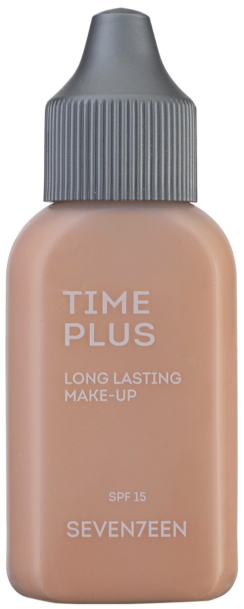 SEVEN7EEN Тональный крем длительного действия "TIME PLUS LONGLASTING MAKE UP" №5, темно-бежевый