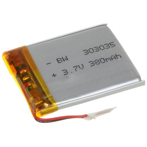 Аккумулятор 3.7V 0.38Ah Li-Po 303035