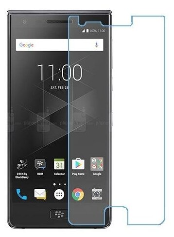 BlackBerry Motion защитный экран из нано стекла 9H одна штука