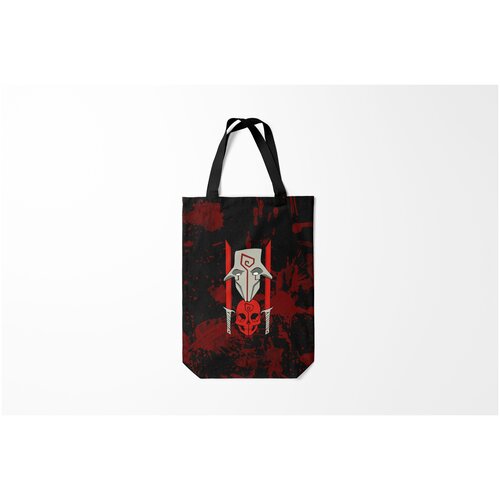 фото Сумка-шоппер / 31х42 см / геймерам / dota2 juggernaut burnettie