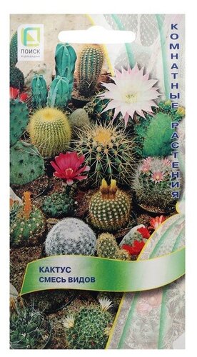 Семена комнатных цветов Кактус "Смесь видов", 0,1 г. — купить в ...