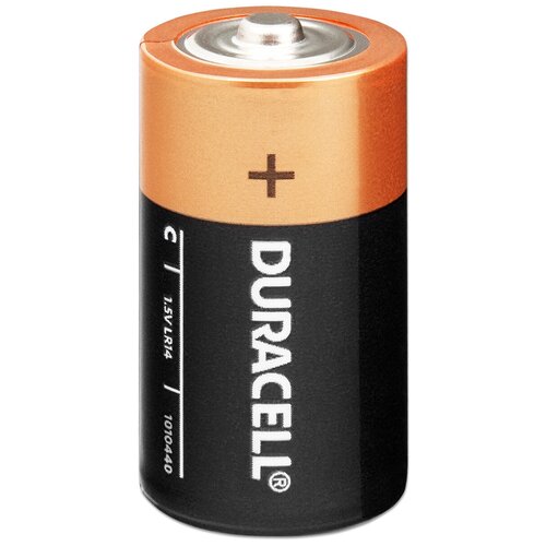 Батарейка алкалиновая C LR14 Duracell MN1400, 1 шт. батарея duracell basic lr14 2bl mn1400 c 2шт