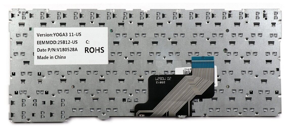 Клавиатура для ноутбука Lenovo Yoga 3 11 300-11IBR 300-11IBY 700-11ISK pn SN20H02892