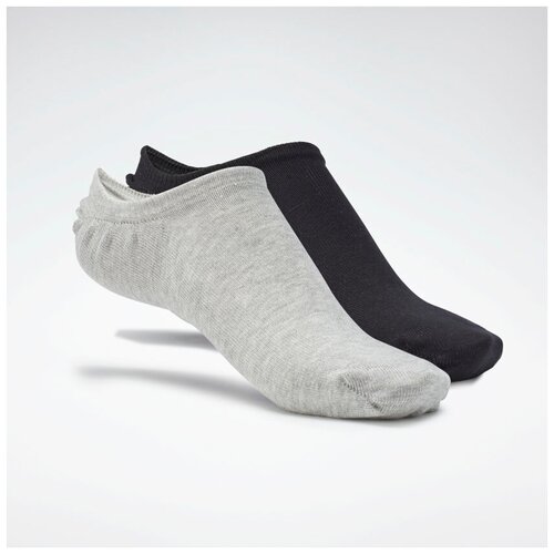 Носки 3 шт. REEBOK TE INVISIBLE SOCK 3P GC8710 мужские, цвет белый/чёрный/серый, размер L