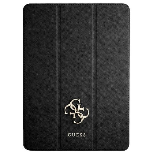 фото Guess чехол guess saffiano big melal logo folio для ipad pro 12.9 (2021), черный