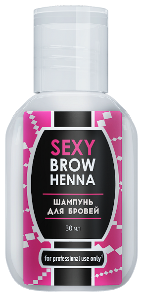 SEXY Шампунь для бровей Brow Henna, 30 мл, бесцветный