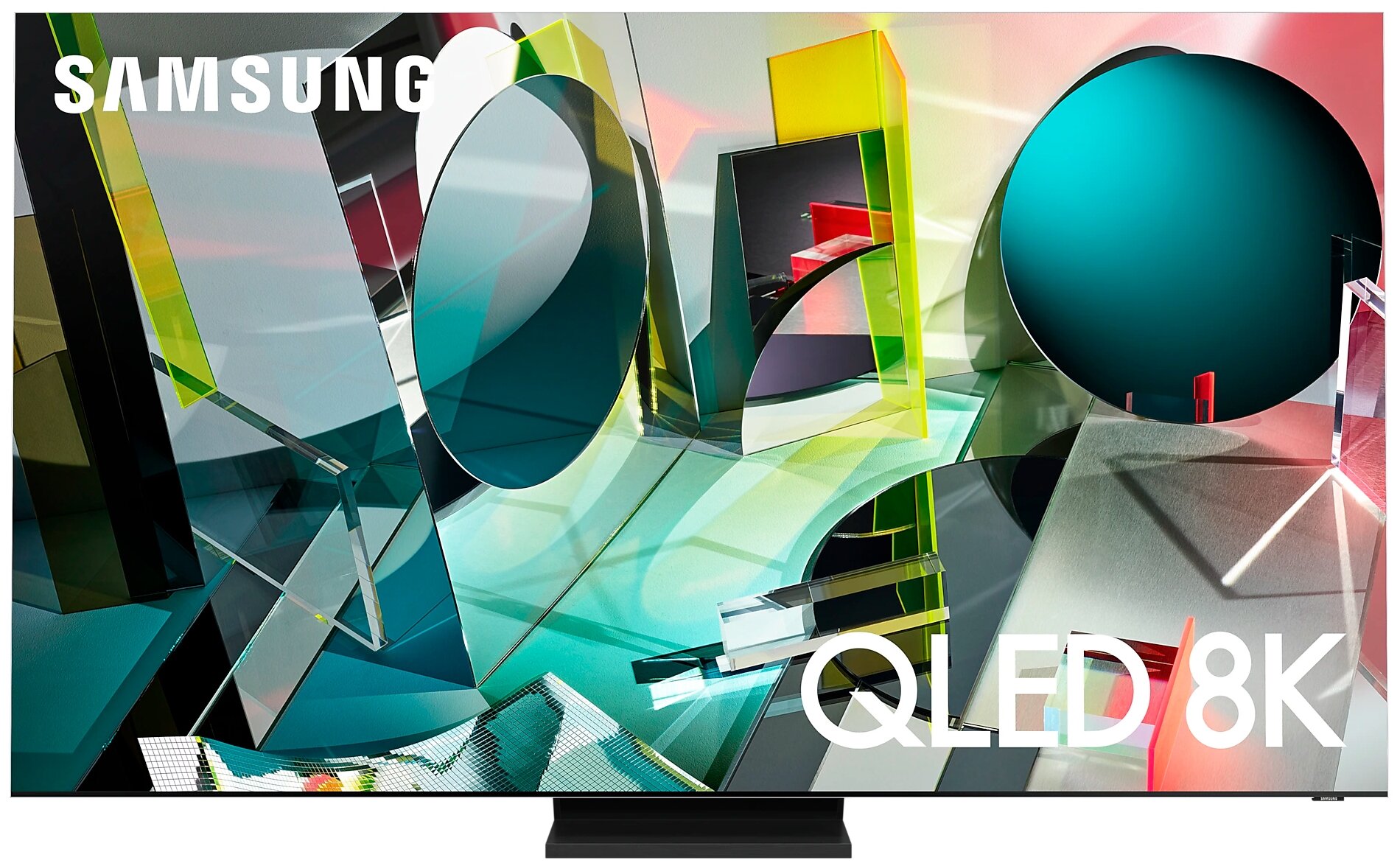 Телевизор Samsung QE65Q900TSU QLED, HDR (2020), нержавеющая сталь