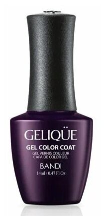BANDI Гель-лак Gelique, 14 мл, 341 Paint Purple