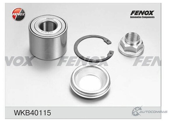 FENOX WKB40115 Подшипник ступицы PSA 307/C4 00- зад.