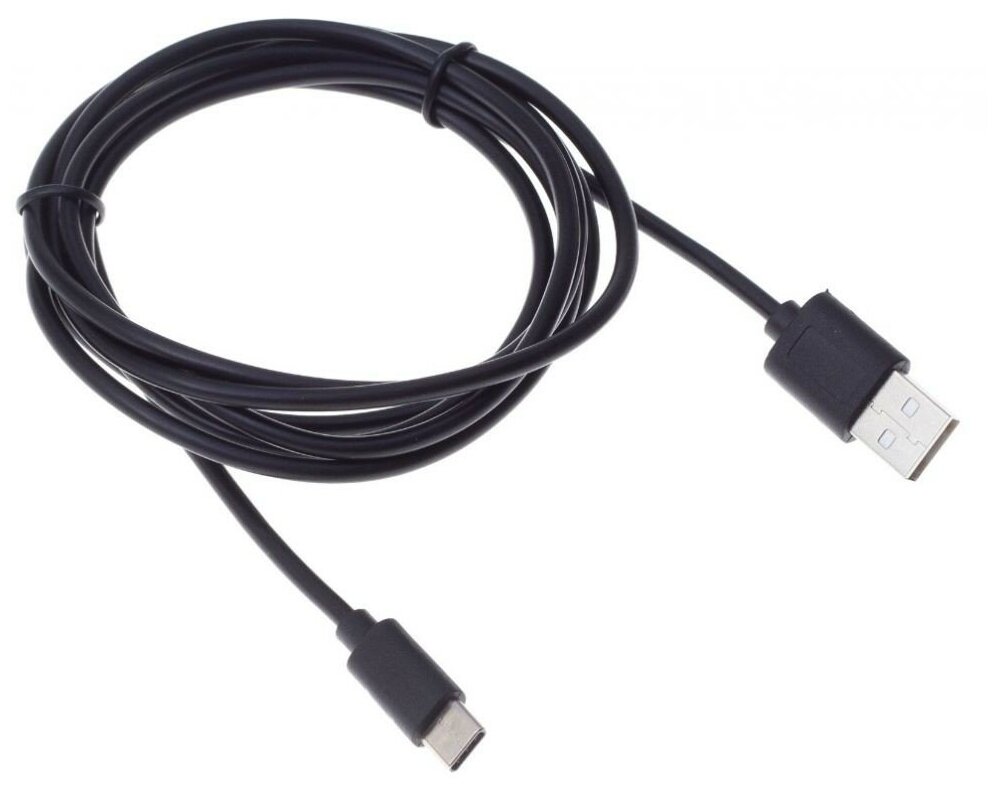 Кабель Buro для подключения USB A(m) USB Type-C (m) 1.8м черный