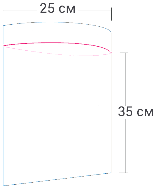 Пакеты 25х35 с замком зип-лок , 45 мкм , 50 шт - фотография № 2
