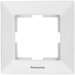 Рамка Panasonic Arkedia (WMTF08012WH-RU) декор. 1x пластик белый (упак.:1шт)