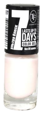 TF Cosmetics лак для ногтей 7 days Color Gel, 8 мл, №297 кремовый