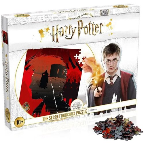 Winning Moves Harry Potter The Secret Horcrux Напольный пазл 1000 шт WM00367-ML1-6 пазл winning moves гарри поттер рождество в волшебном мире wm01534 ml1 6 1000 дет 27х5х35 см зеленый