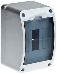 Распределительная коробка Рувинил "Тусо", ОП 4мод, IP40, с дверцей, цвет: белый, 68304
