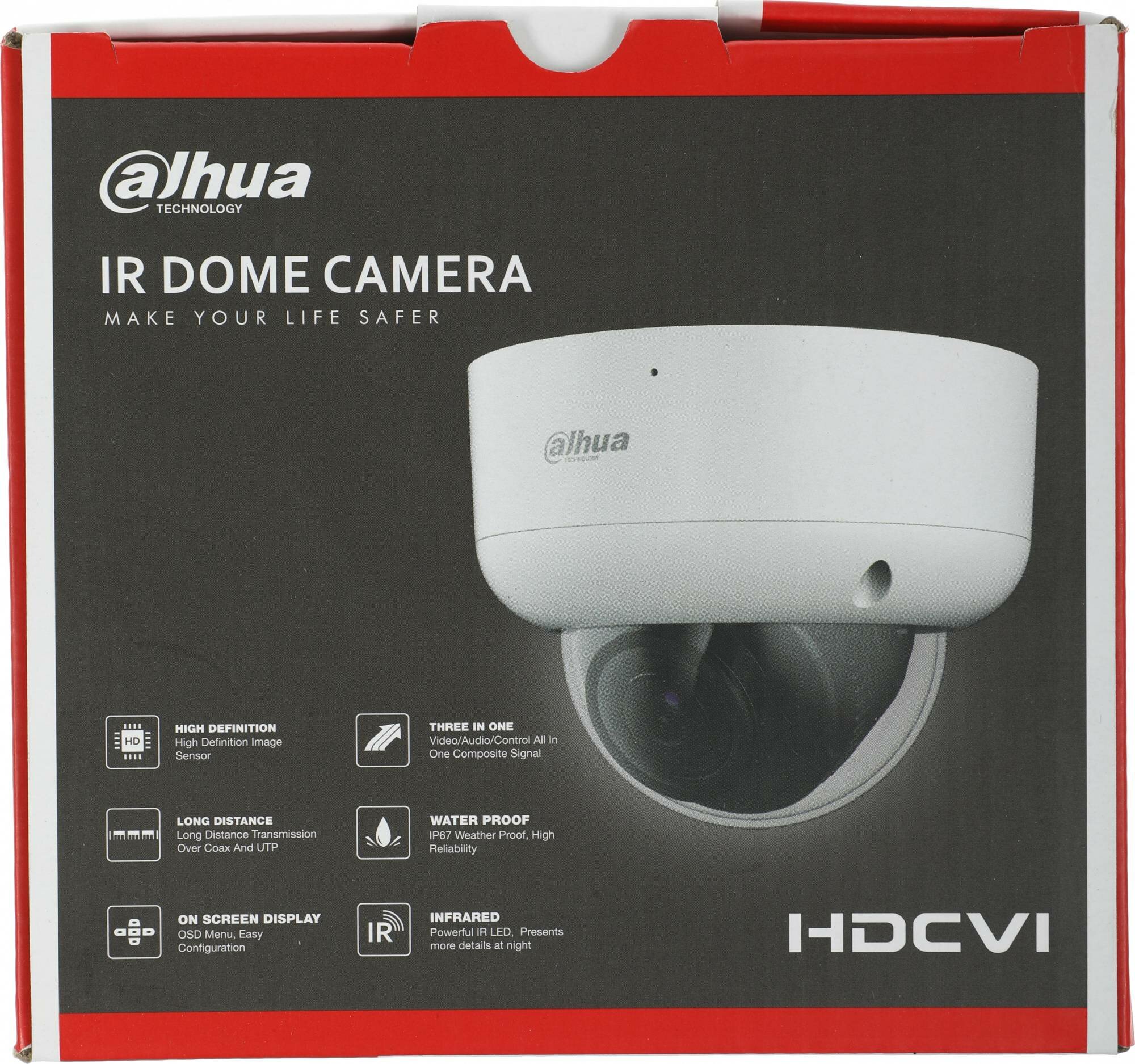 Камера видеонаблюдения Dahua DH-HAC-HDBW1231RAP-Z-A белый - фото №12