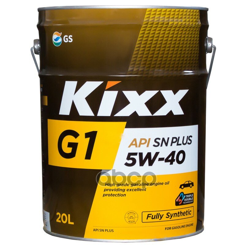 Kixx Масло Моторное Kixx G1 5W-40 Api Sn Plus 20Л L2102p20e1