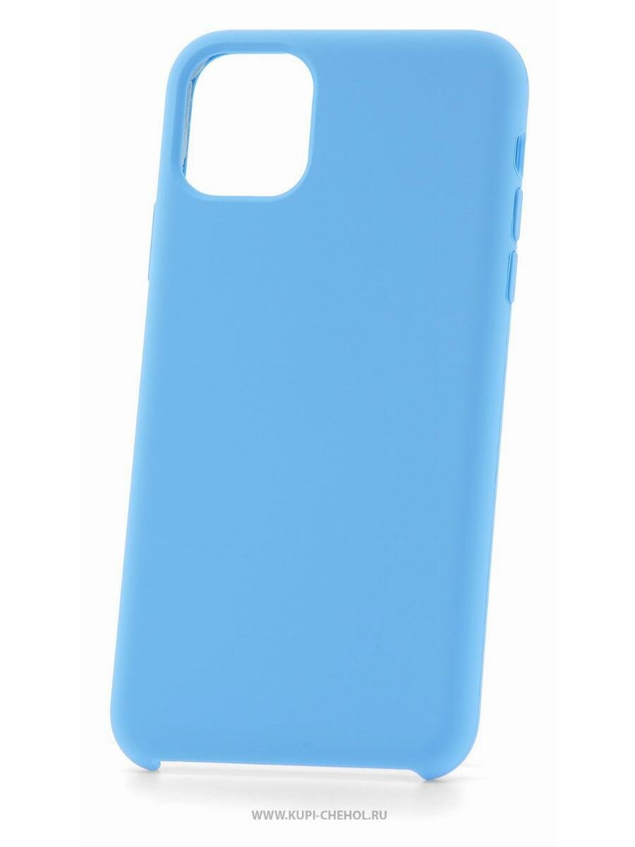 Чехол для iPhone 11 Pro Max Derbi Slim Silicone-2 голубой