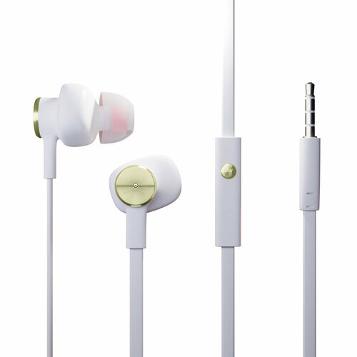 Гарнитура внутриканальная More Choice P42 кольцо-держатель для смартфона White Gold 40000₽