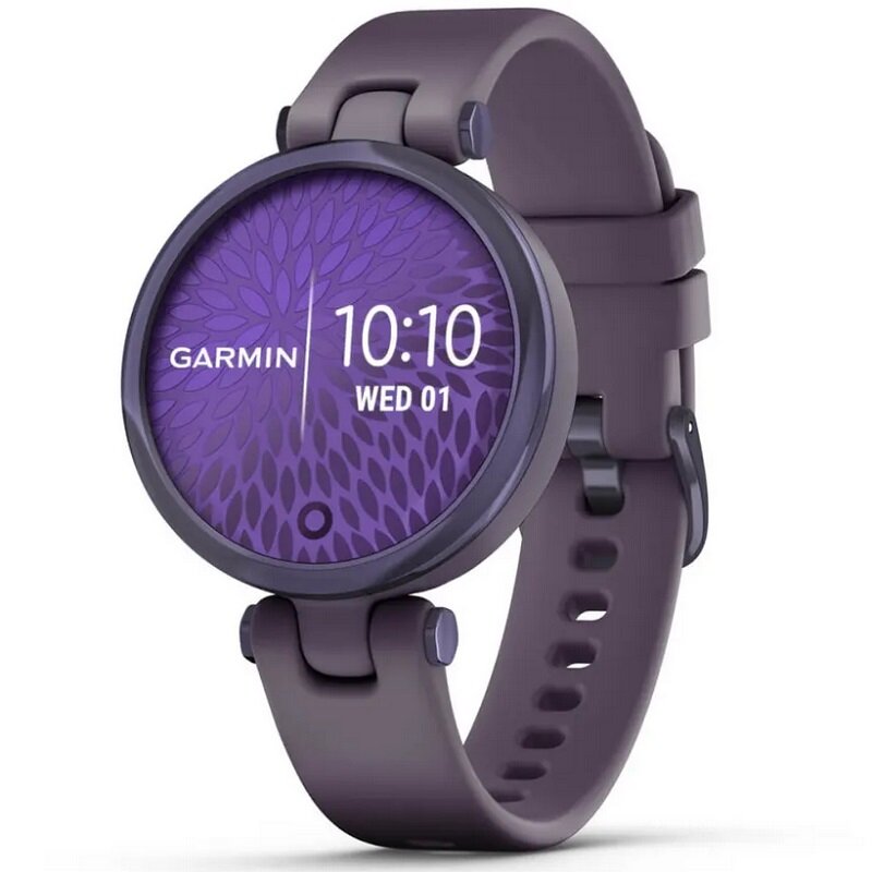 Умные часы Garmin Lily - Sport Edition Midnight Orchid Bezel with Deep Orchid Case and Silicone Band (010-02384-12)