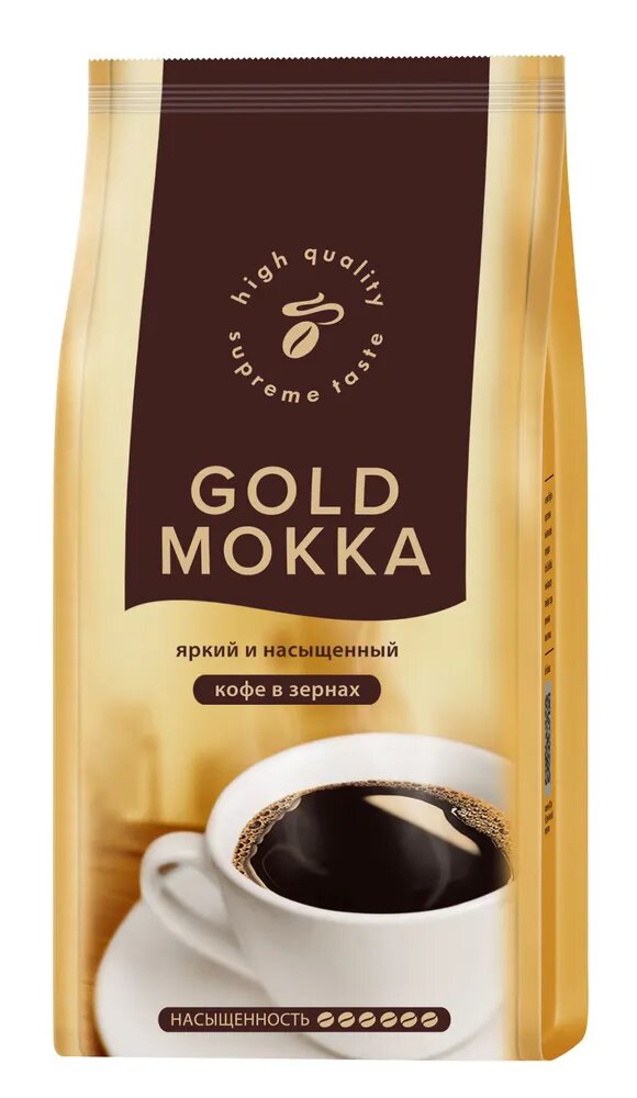 Кофе в зернах Gold Mokka, 1 кг - фотография № 9