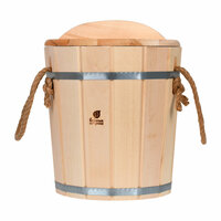 Предназначено для хранения и транспортировке воды в бане и сауне. Бондарные изделия выполненные из липы, прослужат  ...