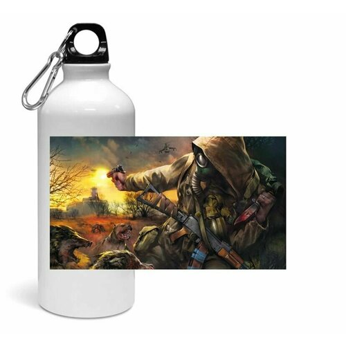 фото Спортивная бутылка stalker/ сталкер №9 goodbrelok