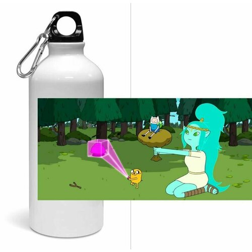 Бутылка спортивная Время Приключений, Adventure Time №6 часы время приключений adventure time 6