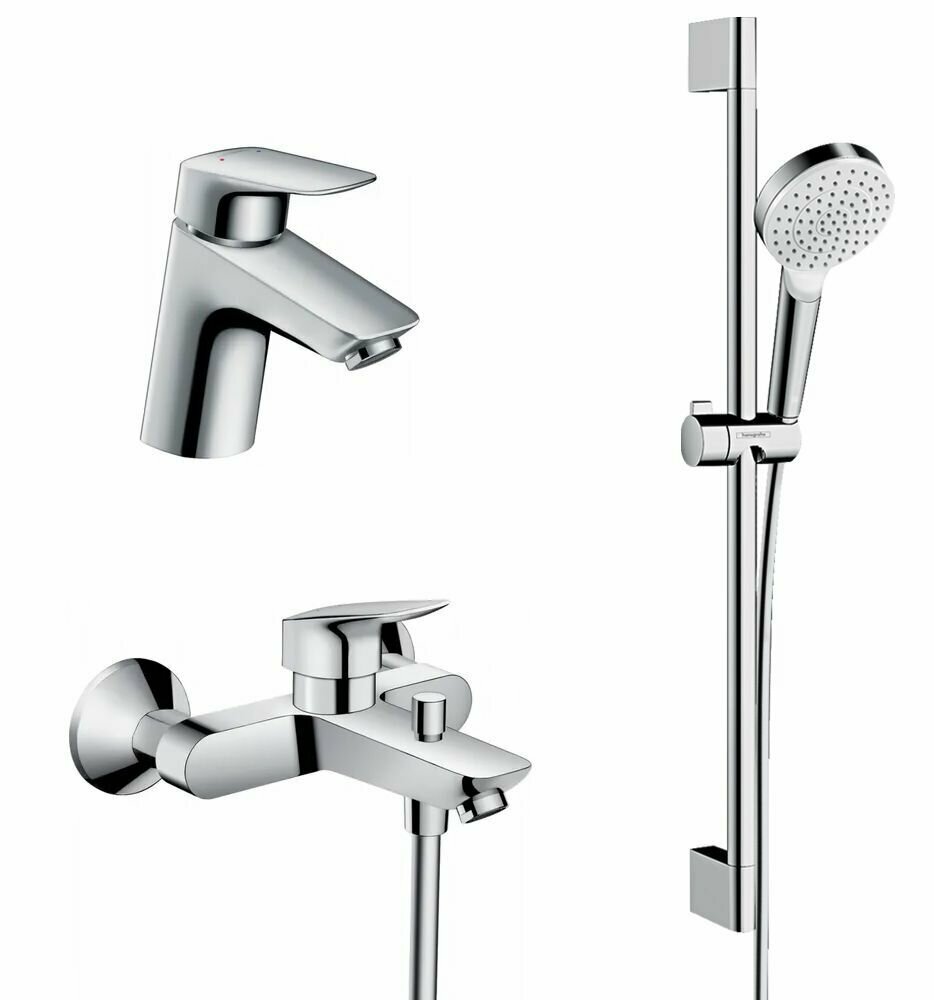 Набор смесителей Hansgrohe Logis Eco хром (71400000)