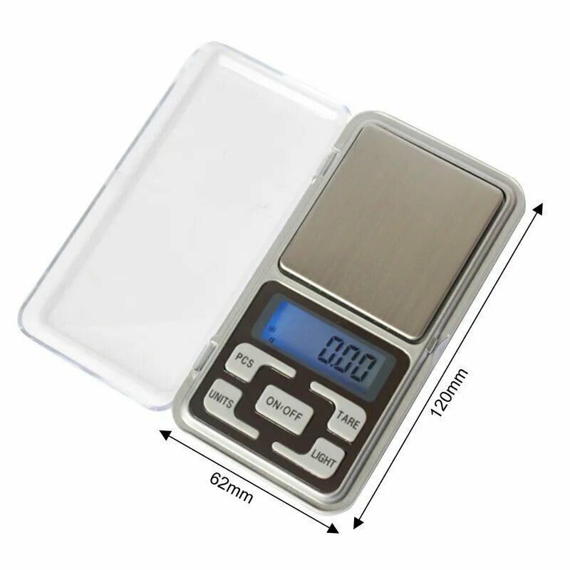 Весы карманные PocketScalePro ювелирные электронные, МН-200 г/0,01 г.