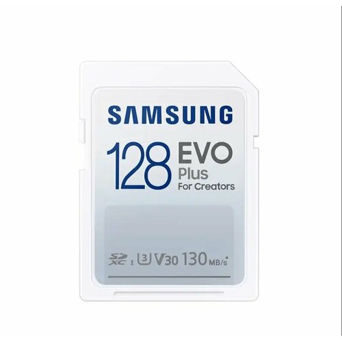 Карта памяти Samsung EVO Plus SDXC 128 ГБ [MB-SC128K/CN]