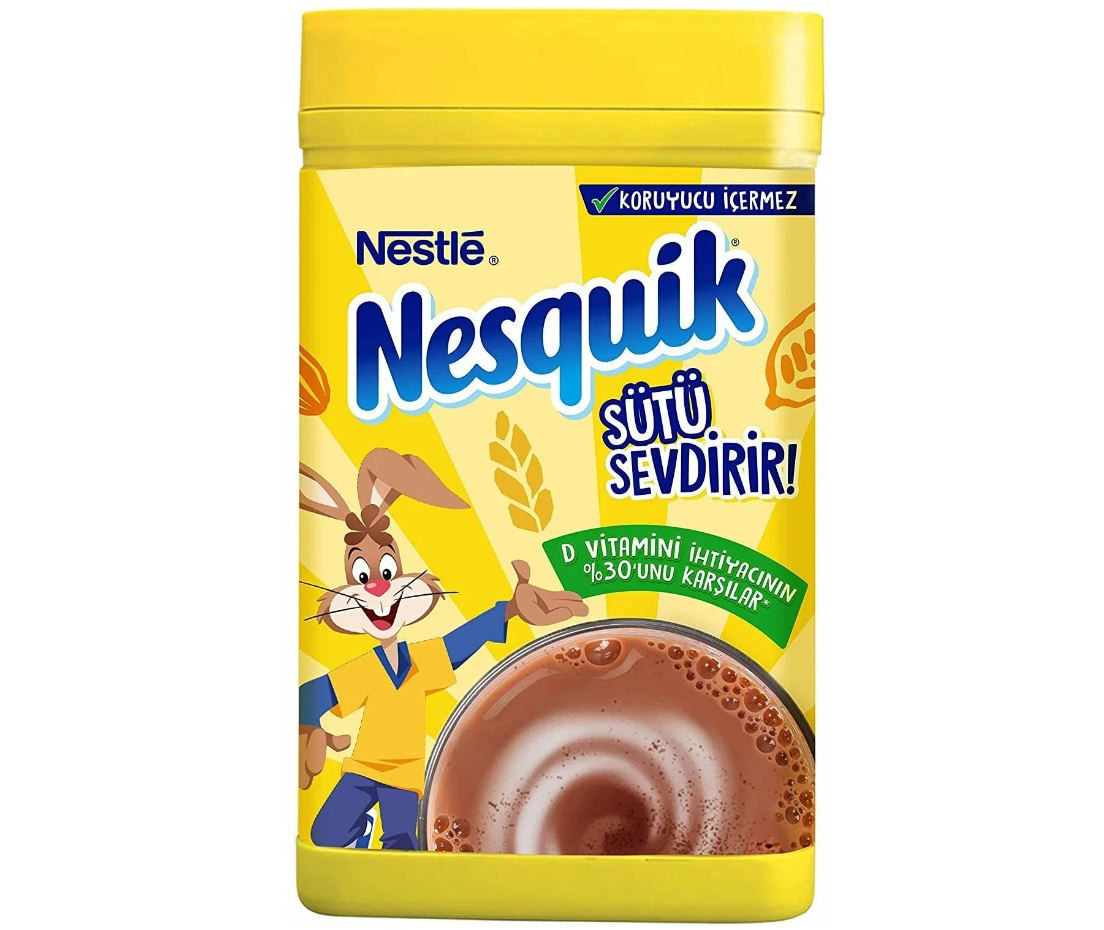 Какао-напиток Nesquik шоколадный растворимый в банке, 200г