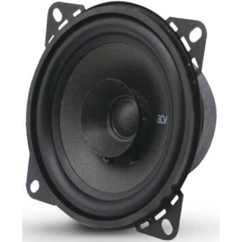 Колонки автомобильные ACV PD-401 без решетки 90Вт 88дБ 4Ом 10см 4дюйм ком2кол коаксиальные однополосные 221000₽
