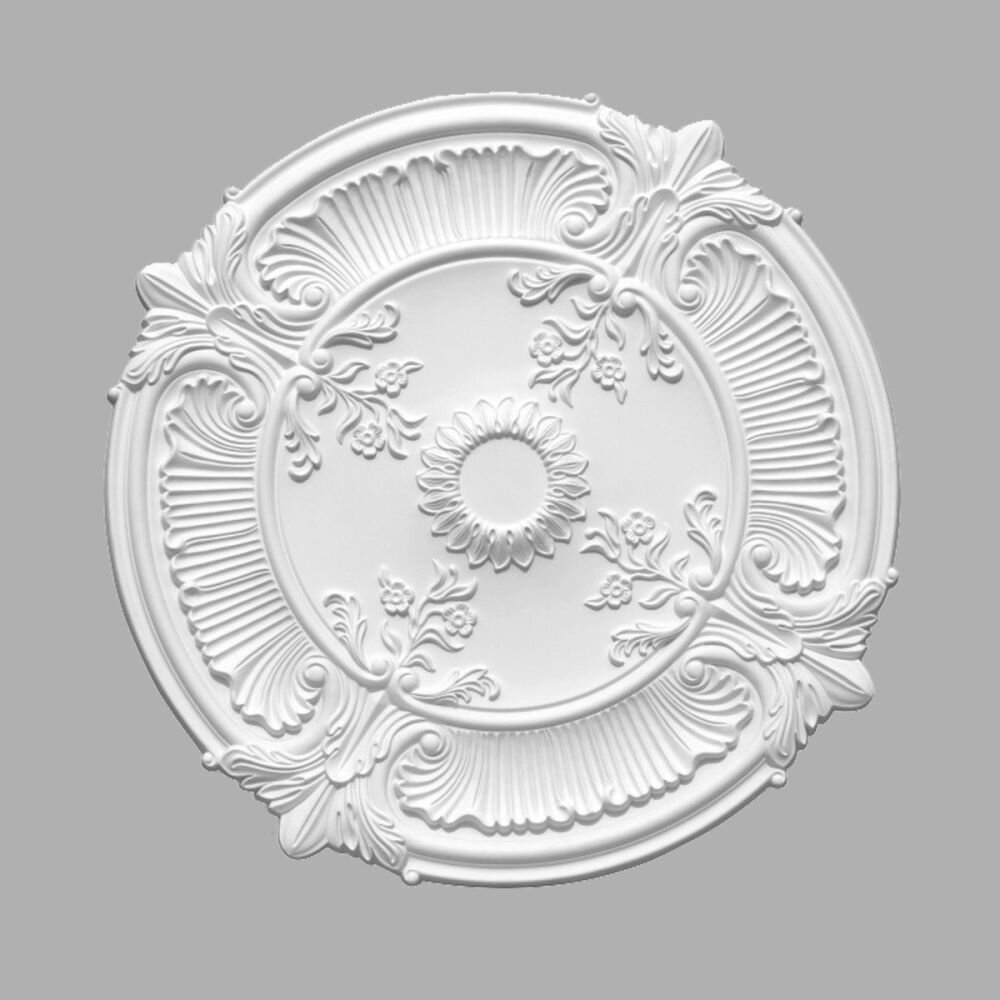 Розетка Потолочная Decomaster 80214/10 d нар. 330 d вн. 50 h=20мм / Декомастер.