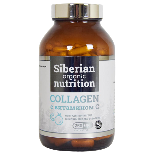 Пептиды коллагена COLLAGEN с витамином С, Siberian organic nutrition