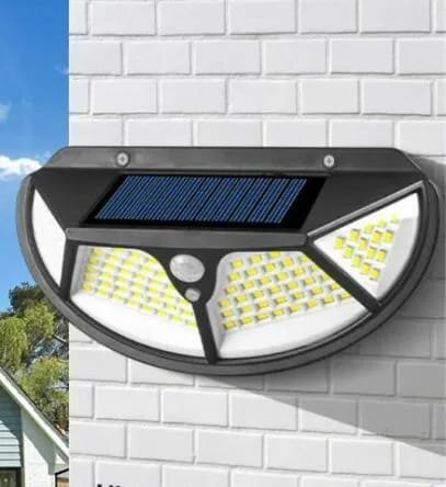 Уличный/ домашний светильник на солнечной батарее/ с датчиком движения Solar interaction wall lamp BK-100