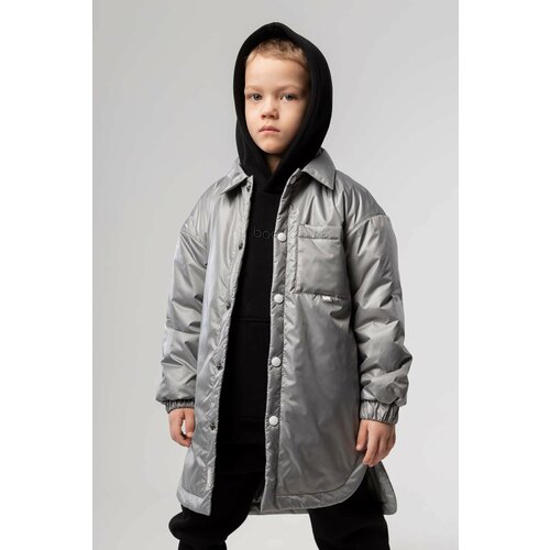 фото Куртка bodo, размер 104-110, серый