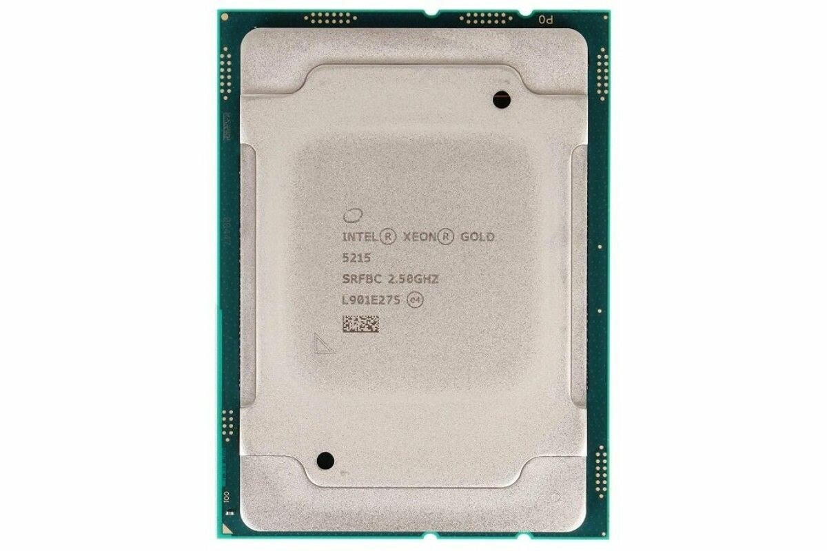 Процессор Intel Xeon Gold 5215 2500(3400)Mhz L3-13,75Mb 10400 10x Core 85Wt Socket LGA3647 Cascade