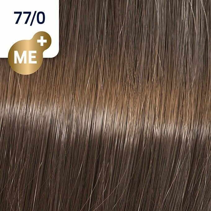 Изображение Wella Professionals Koleston Perfect ME+ 77/0 Краска для волос - Блонд интенсивный натуральный, 60мл