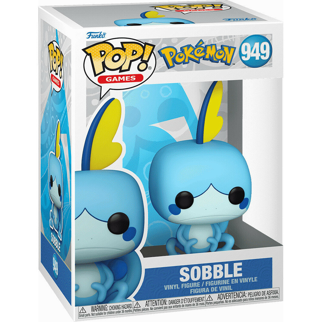 Фигурка Funko POP! Games Pokemon Sobble 71341 (D084-B4BD-0FDC-B) — фото 1