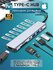 Переходник type c usb, разветвитель usb hub 4 в 1, 3.0