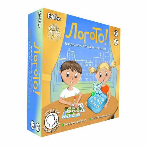 Воздушное логопедическое лото ЛогоТо EdiToys 1305₽